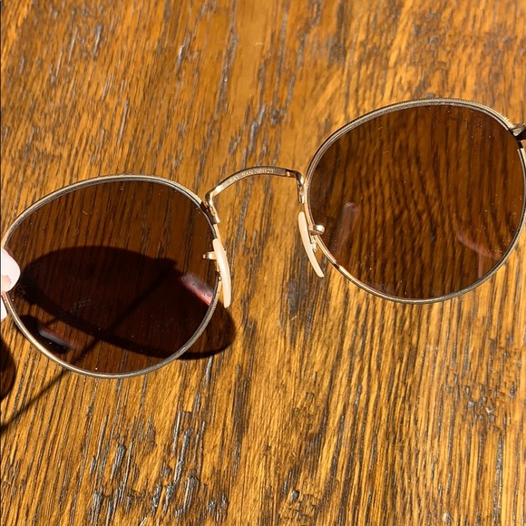 Ray Ban Rose Gold Sunglasses